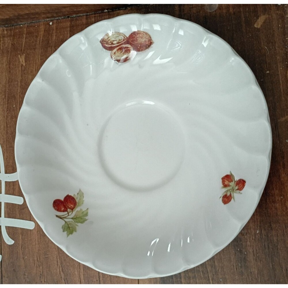 Burleigh Ware Ironstone 5.5" Saucer Tea Plate Replacement Plate or Decoration